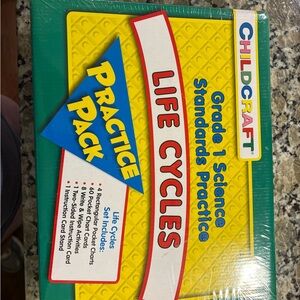 Life Cycles Practice Pack - Green and Yellow